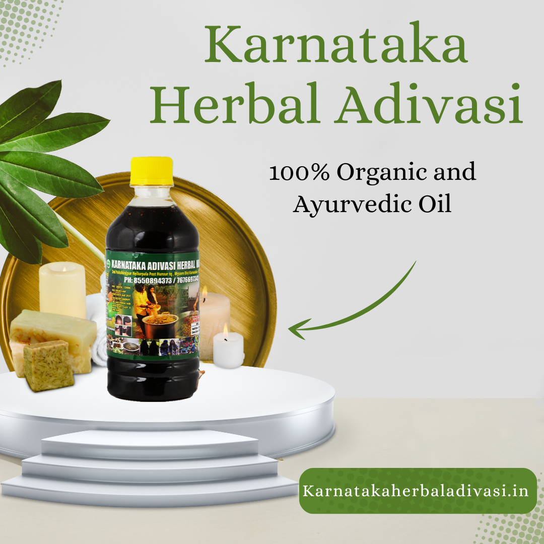 Karnataka Herbal Adivasi Hair Oil (500 ml)